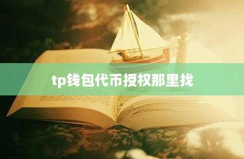 tp钱包代币授权那里找