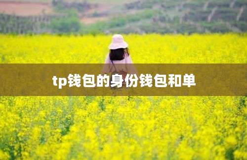 tp钱包的身份钱包和单