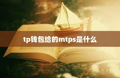 tp钱包给的mtps是什么