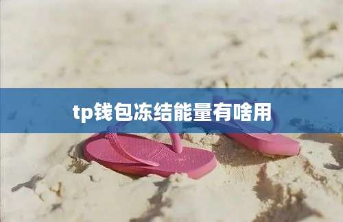 tp钱包冻结能量有啥用