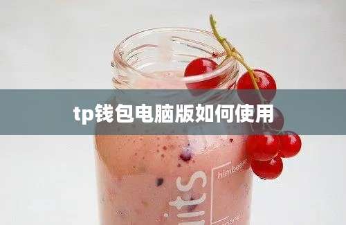 tp钱包电脑版如何使用