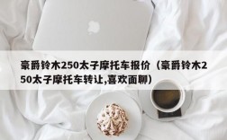 豪爵铃木250太子摩托车报价（豪爵铃木250太子摩托车转让,喜欢面聊）