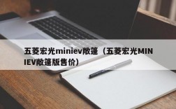 五菱宏光miniev敞篷（五菱宏光MINIEV敞篷版售价）