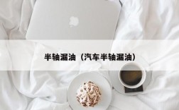 半轴漏油（汽车半轴漏油）