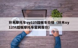 铃木摩托车uy125踏板车价格（铃木uy125t踏板摩托车官网报价）