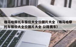 雅马哈摩托车报价大全价图片大全（雅马哈摩托车报价大全价图片大全 公路赛车）