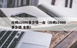 川崎z1000多少钱一台（川崎z1000多少钱 全新）