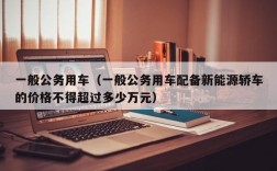 一般公务用车（一般公务用车配备新能源轿车的价格不得超过多少万元）