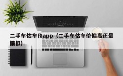 二手车估车价app（二手车估车价偏高还是偏低）