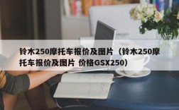 铃木250摩托车报价及图片（铃木250摩托车报价及图片 价格GSX250）