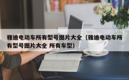 雅迪电动车所有型号图片大全（雅迪电动车所有型号图片大全 所有车型）