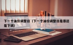 下一个油价调整日（下一个油价调整日是涨还是下调）