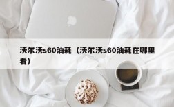 沃尔沃s60油耗（沃尔沃s60油耗在哪里看）