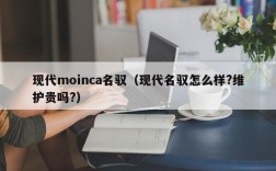 现代moinca名驭（现代名驭怎么样?维护贵吗?）