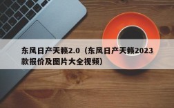 东风日产天籁2.0（东风日产天籁2023款报价及图片大全视频）