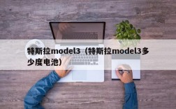 特斯拉model3（特斯拉model3多少度电池）