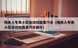 残疾人专用小型自动挡载客汽车（残疾人专用小型自动挡载客汽车图片）