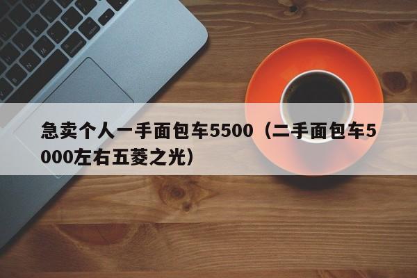 急卖个人一手面包车5500（二手面包车5000左右五菱之光）-图1