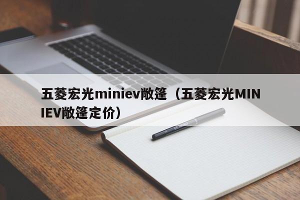 五菱宏光miniev敞篷（五菱宏光MINIEV敞篷定价）-图1