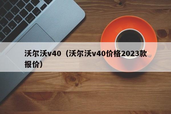 沃尔沃v40（沃尔沃v40价格2023款报价）-图1