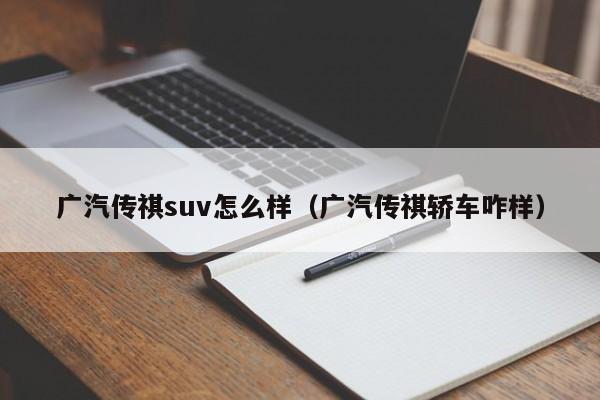 广汽传祺suv怎么样（广汽传祺轿车咋样）-图1