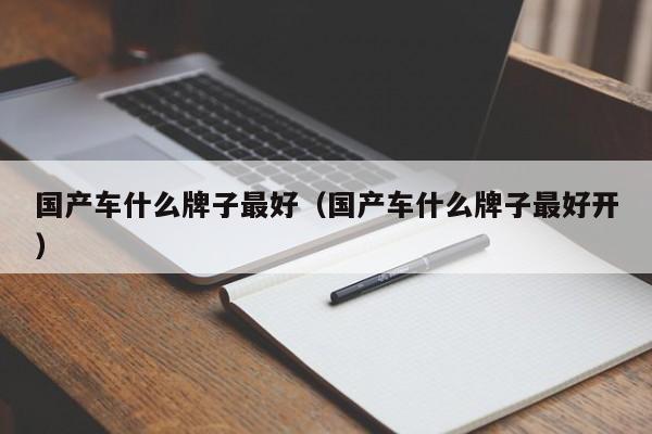 国产车什么牌子最好（国产车什么牌子最好开）-图1