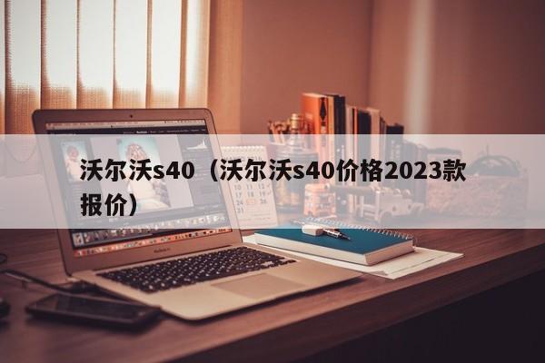 沃尔沃s40（沃尔沃s40价格2023款报价）-图1