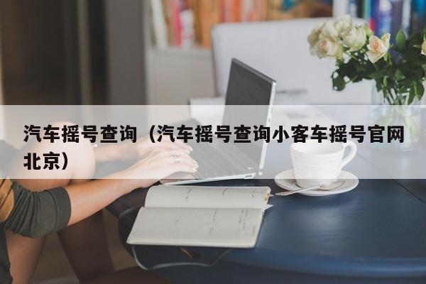 汽车摇号查询（汽车摇号查询小客车摇号官网北京）-图1