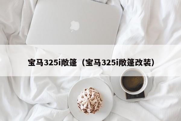 宝马325i敞篷（宝马325i敞篷改装）-图1