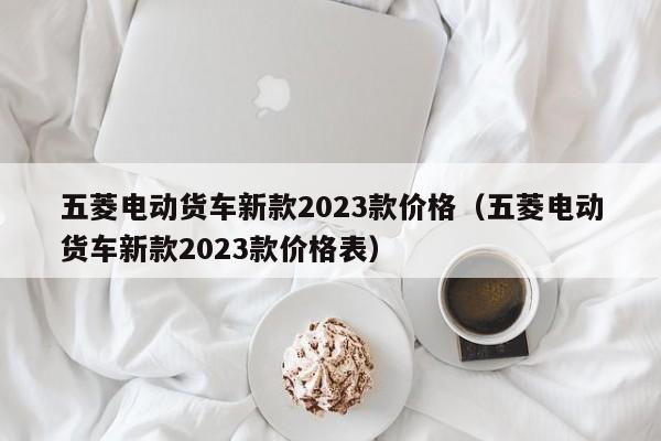 五菱电动货车新款2023款价格（五菱电动货车新款2023款价格表）-图1