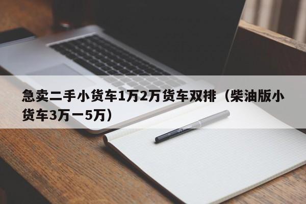 急卖二手小货车1万2万货车双排（柴油版小货车3万一5万）-图1