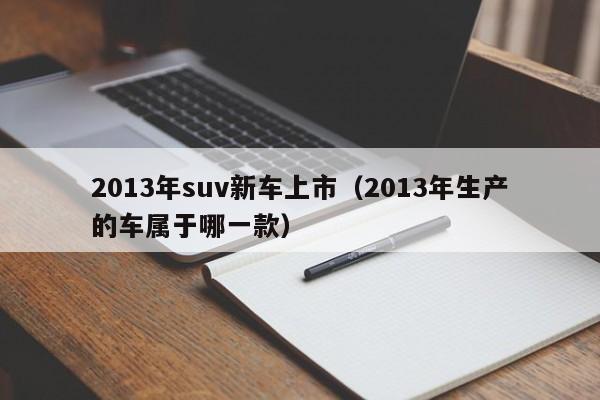 2013年suv新车上市（2013年生产的车属于哪一款）-图1