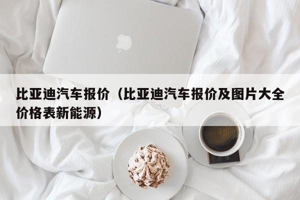 比亚迪汽车报价（比亚迪汽车报价及图片大全价格表新能源）-图1