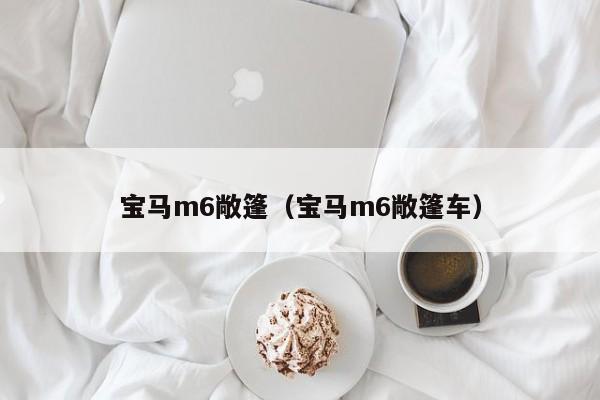 宝马m6敞篷（宝马m6敞篷车）-图1