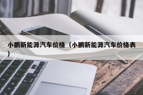 小鹏新能源汽车价格（小鹏新能源汽车价格表）-图1