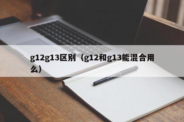 g12g13区别（g12和g13能混合用么）-图1