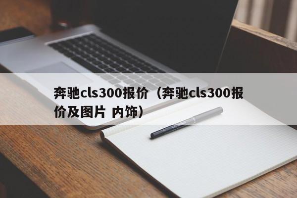 奔驰cls300报价（奔驰cls300报价及图片 内饰）-图1