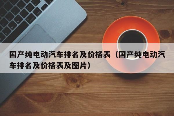 国产纯电动汽车排名及价格表（国产纯电动汽车排名及价格表及图片）-图1