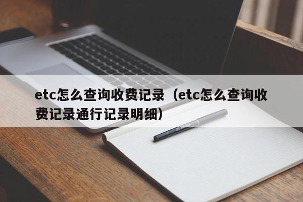 etc怎么查询收费记录（etc怎么查询收费记录通行记录明细）-图1