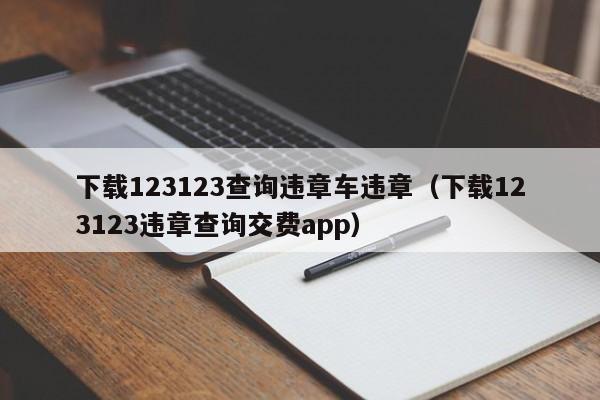 下载123123查询违章车违章（下载123123违章查询交费app）-图1